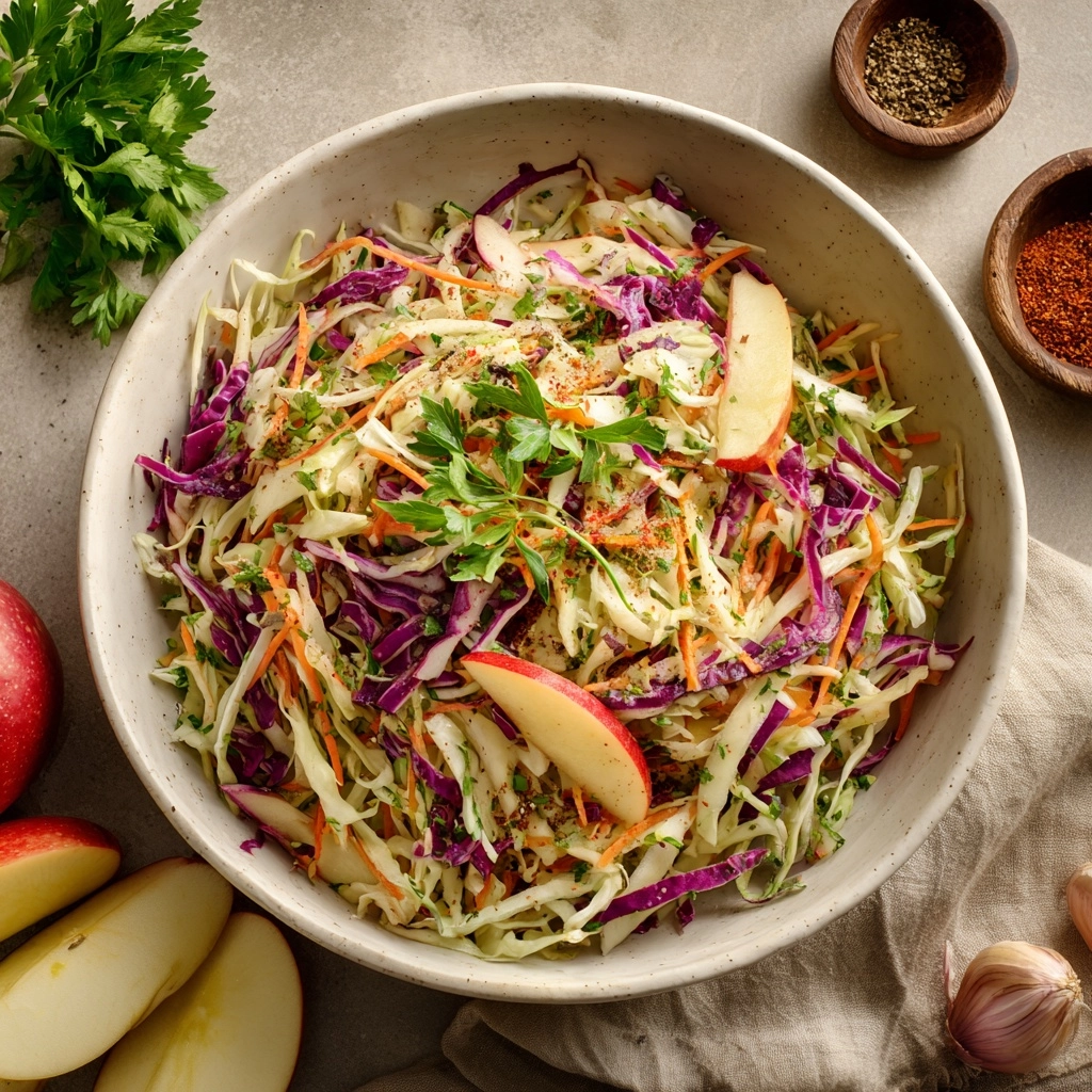 Apple Coleslaw Recipe - Recipe Image