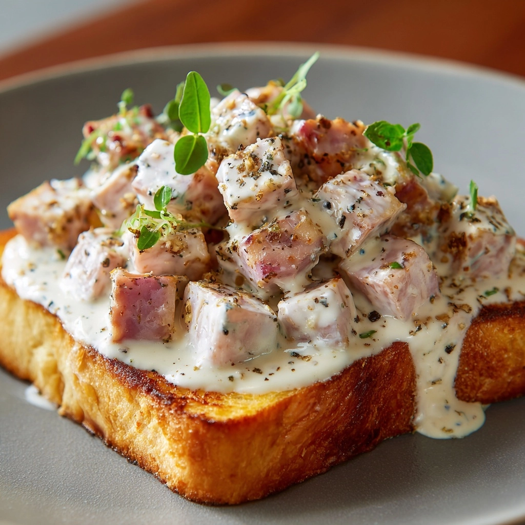 Creamed Chipped Beef on Toast Recipe - Recipe Image