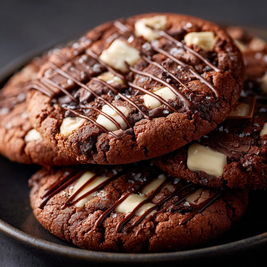 Chocolate Andes Mint Cookies Recipe - Recipe Image