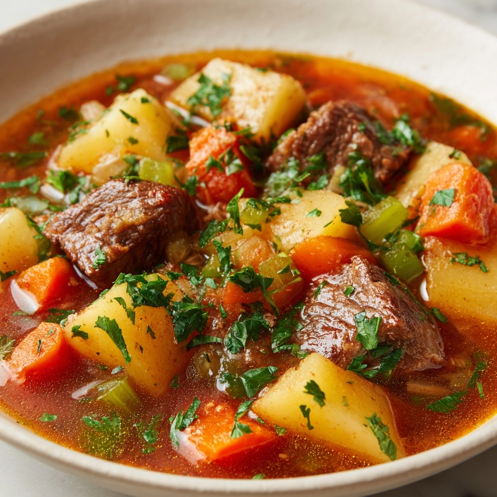 Slow Cooker Guinness Beef Stew Recipe - Recipe Image