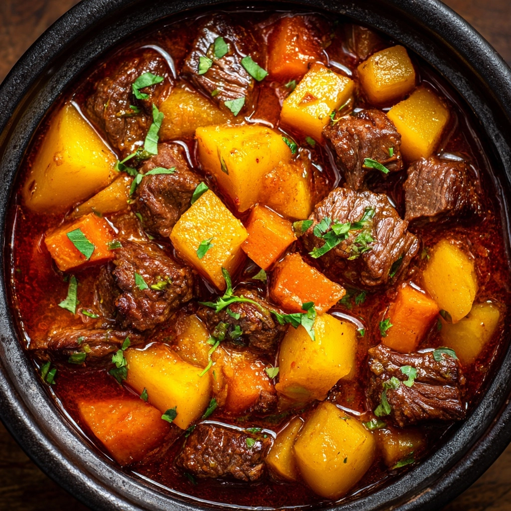 Pioneer Woman’s Crockpot Beef Stew Recipe - Recipe Image