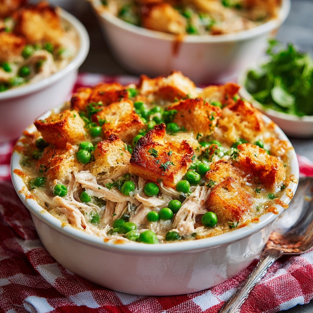 Chicken Salad Soufflé Casserole Recipe - Recipe Image