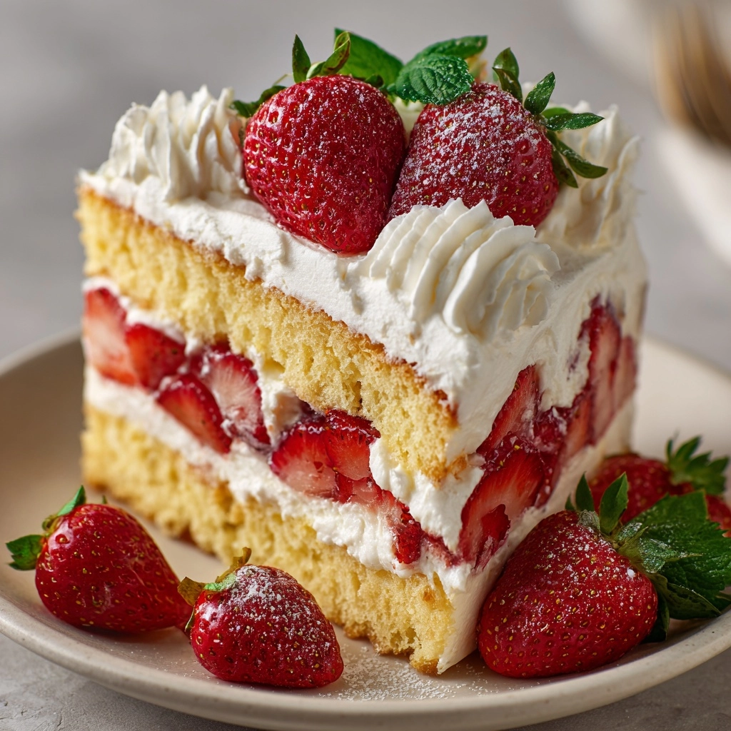 Easy Strawberry Shortcake Recipe - Recipe Image