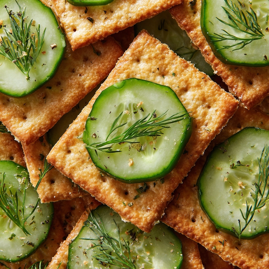 Crunchy Dill Pickle Saltines That Elevate Snack Time Recipe - Recipe Image