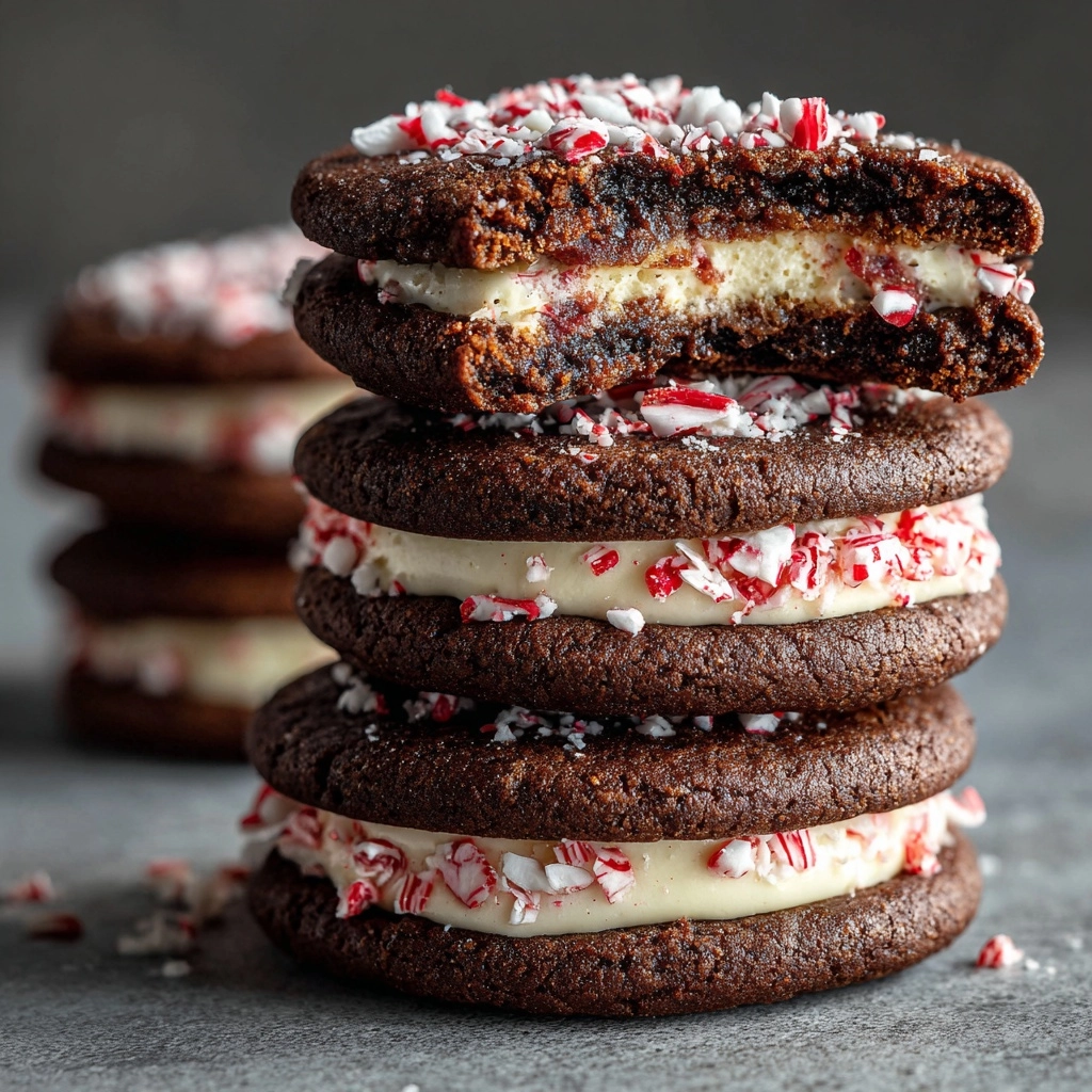 Peppermint Hot Chocolate Cookies Recipe - Recipe Image