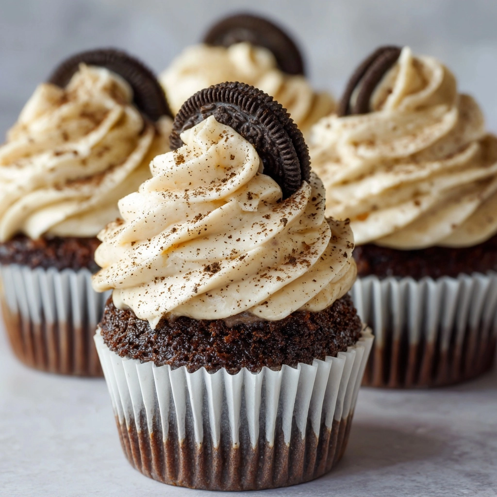 Delicious Cookies and Cream Cupcakes Recipe - Recipe Image
