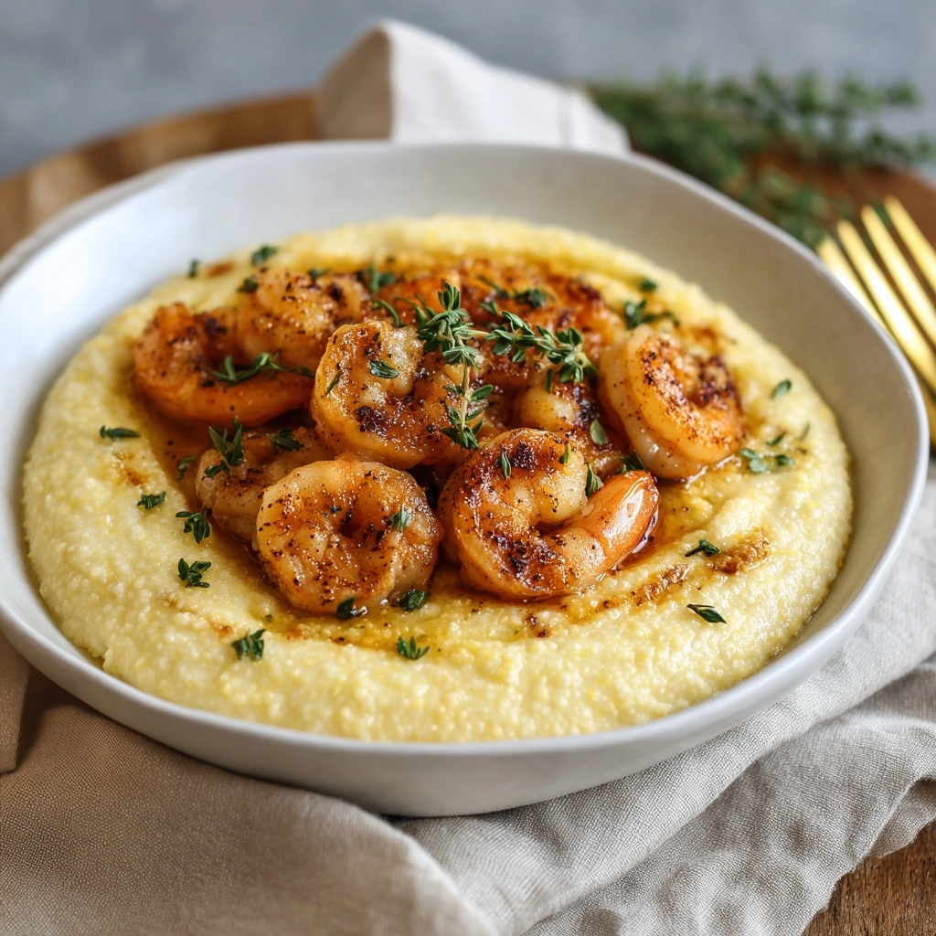 Spicy Southern Shrimp & Grits Recipe - Recipe Image