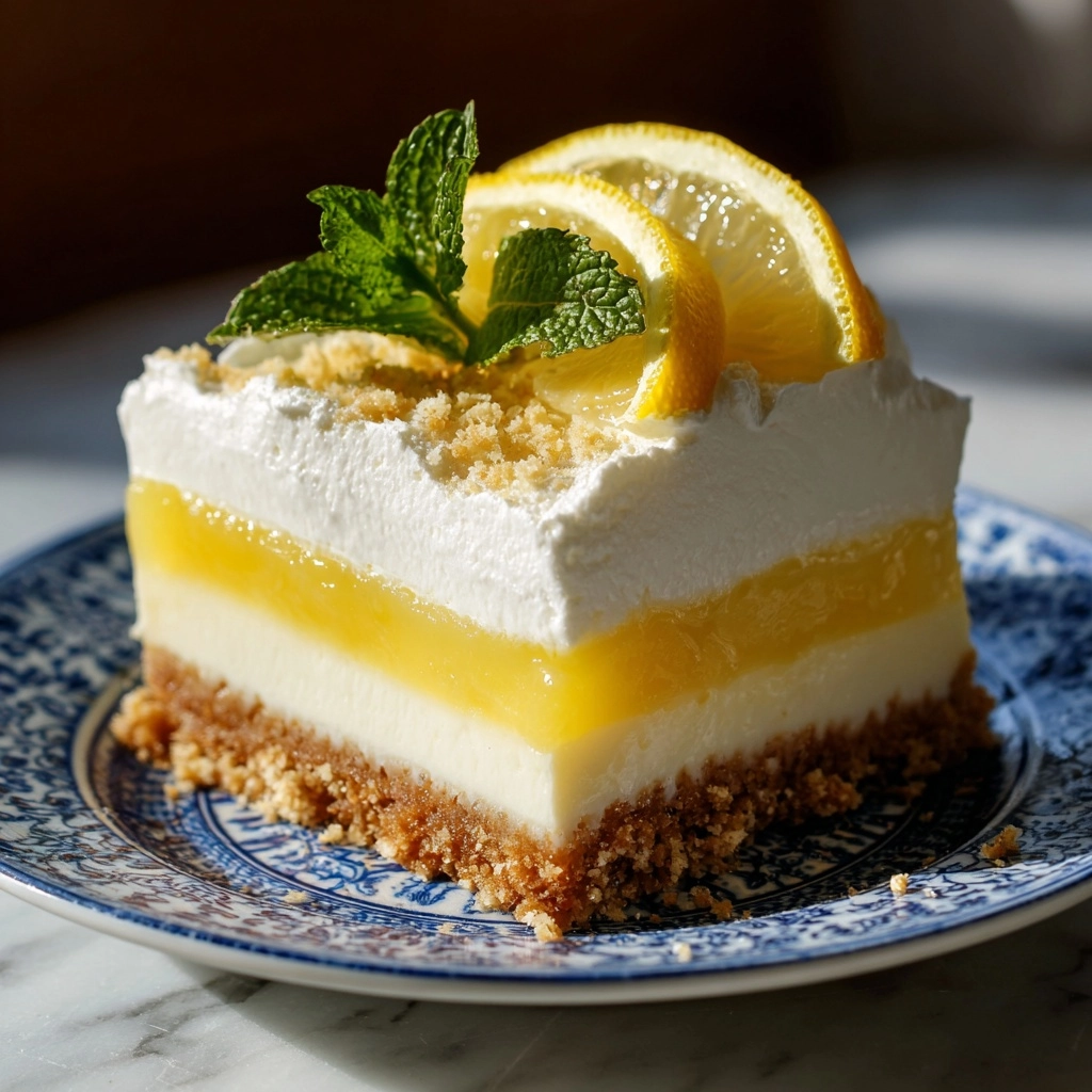 Magic Lemon Cobbler Delight Recipe - Recipe Image