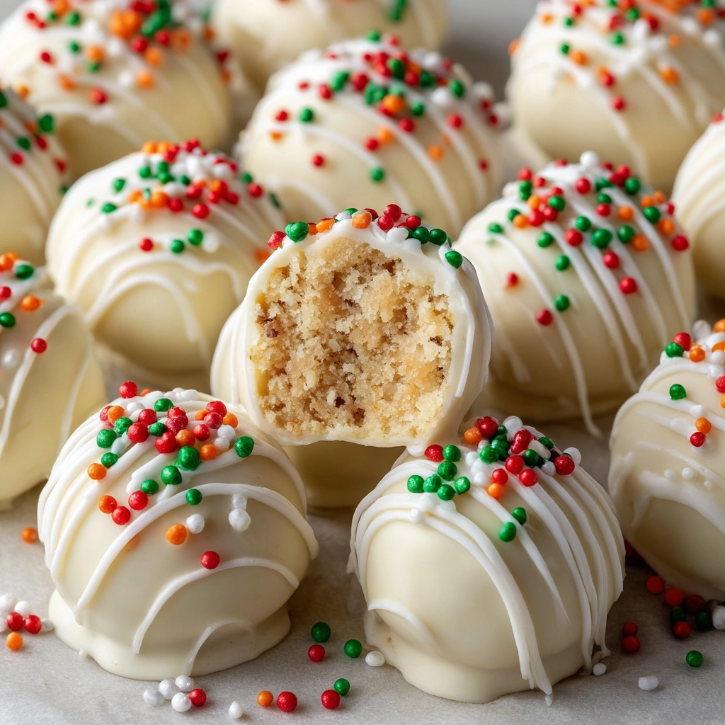 Sugar Cookie Truffles Recipe - Recipe Image