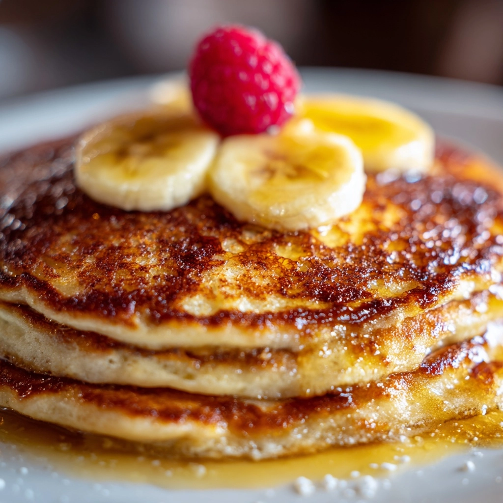 Banana Oat Pancakes Recipe - Recipe Image