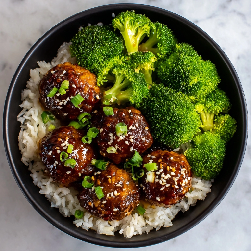 Asian Chicken Meatballs Recipe - Recipe Image