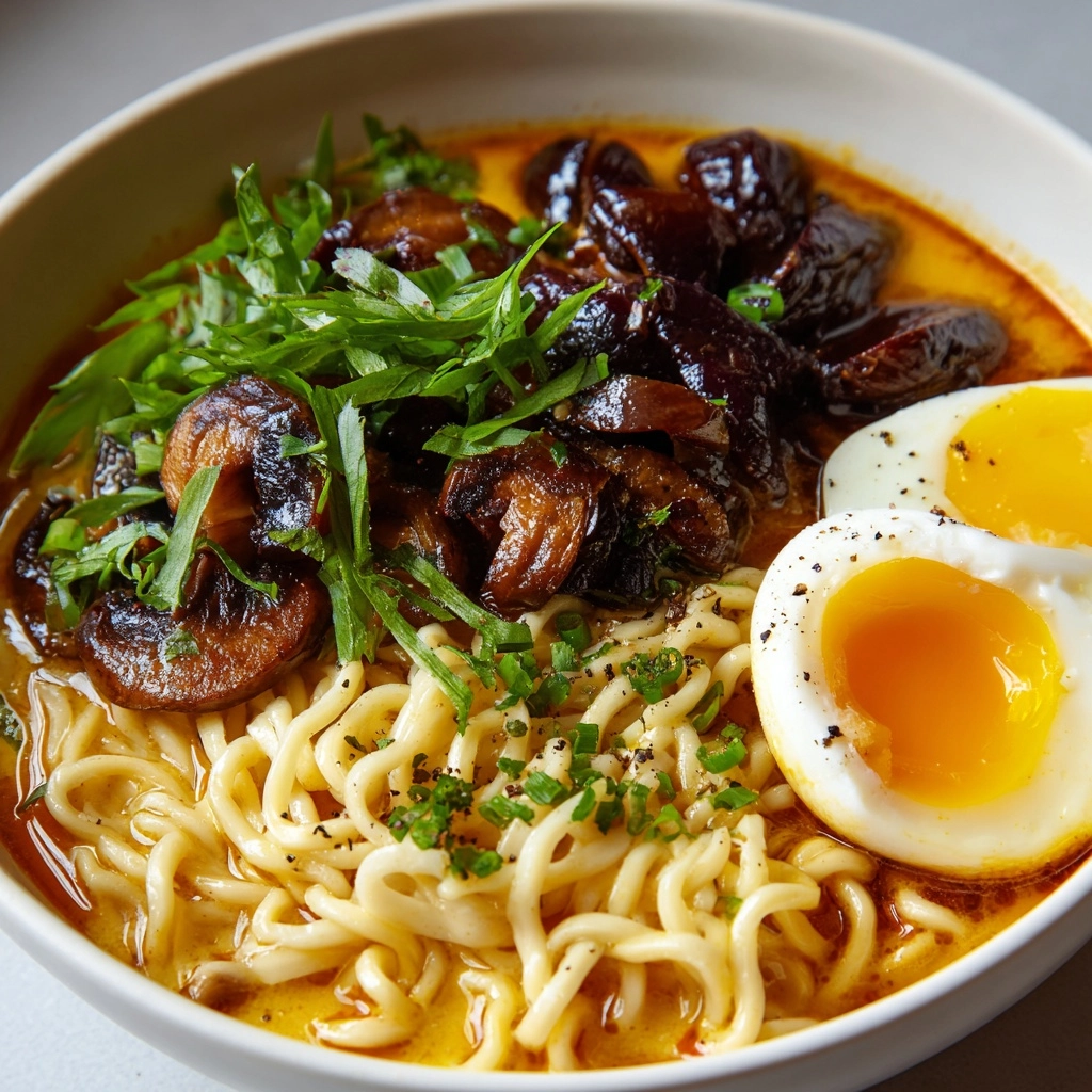Spicy Coconut Curry Ramen Recipe - Recipe Image