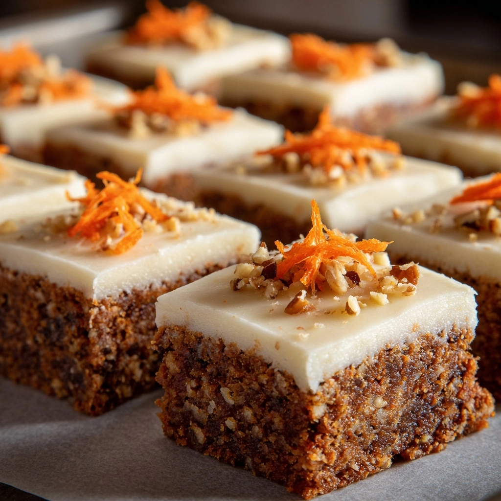 Carrot Cake Bars Recipe - Recipe Image