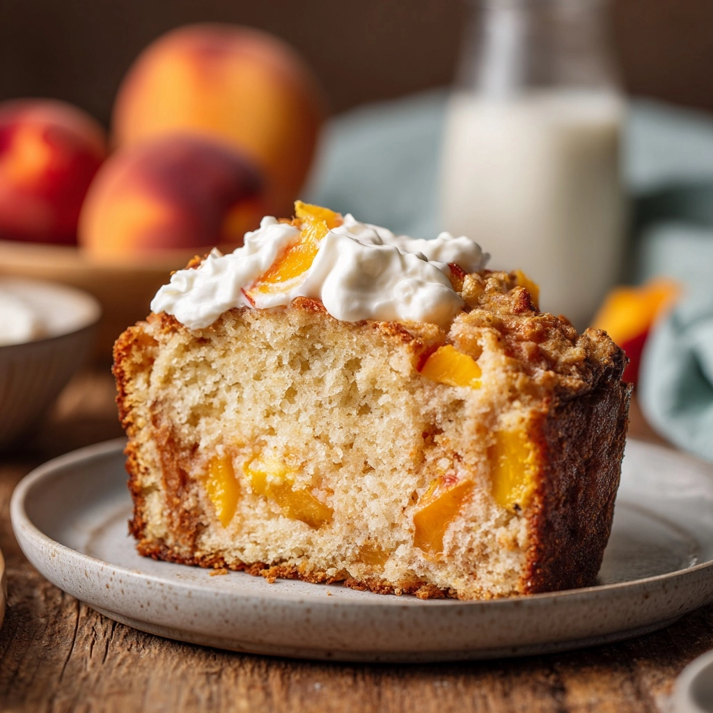 Southern Peach Bread Recipe - Recipe Image