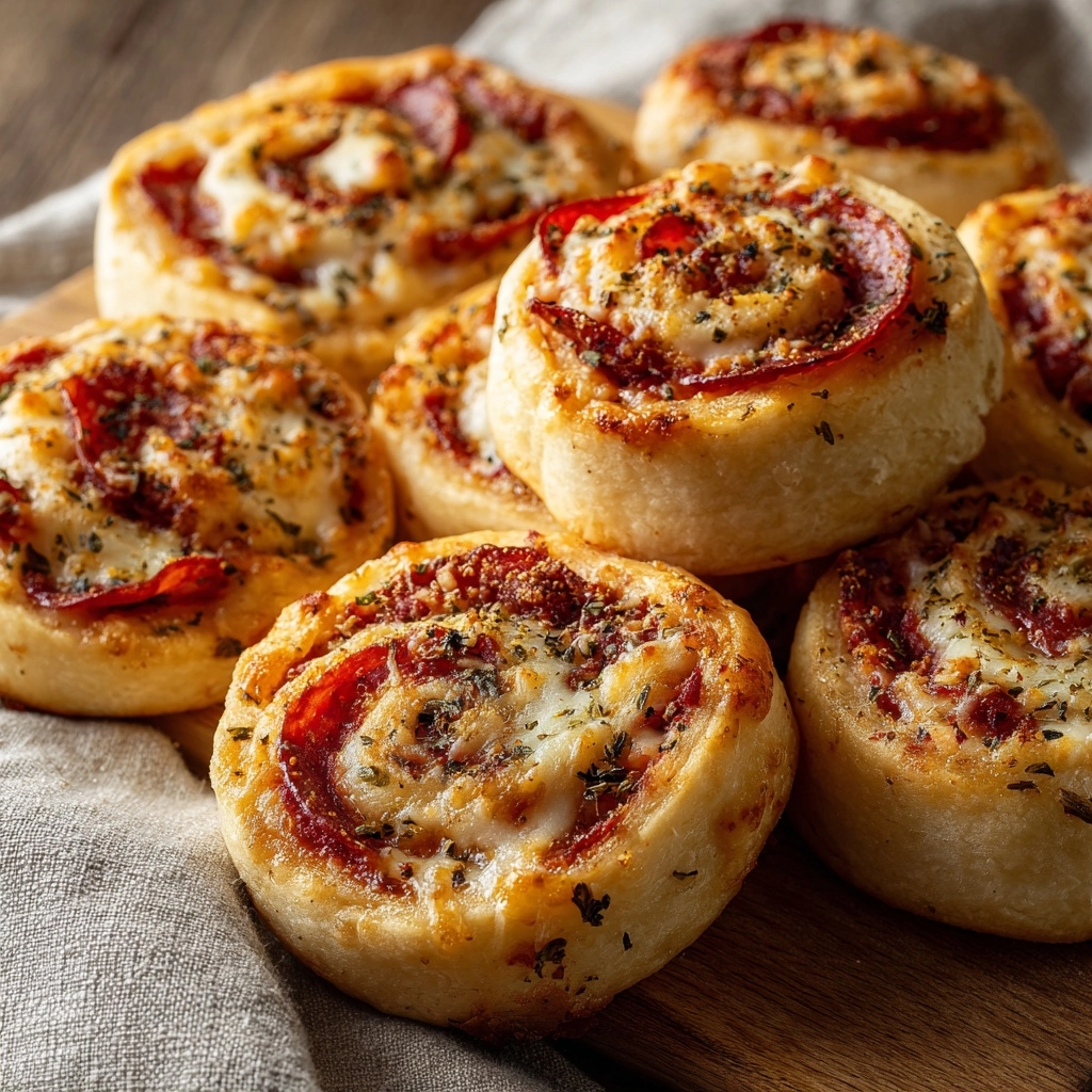 Pepperoni Pinwheels Appetizer Recipe - Recipe Image