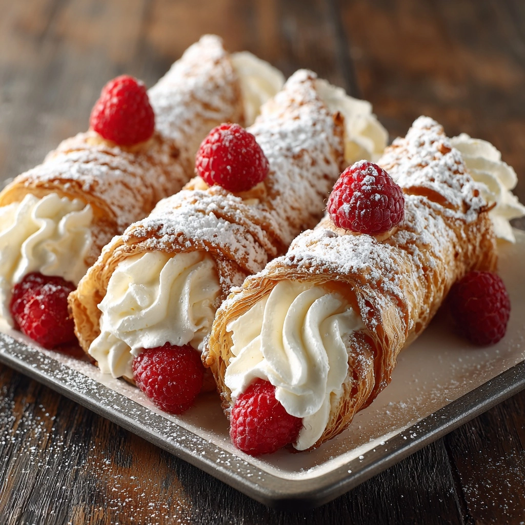 Cream Horns Recipe - Recipe Image