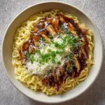 Garlic Noodles with Teriyaki Chicken Recipe