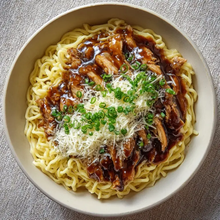 Garlic Noodles with Teriyaki Chicken Recipe