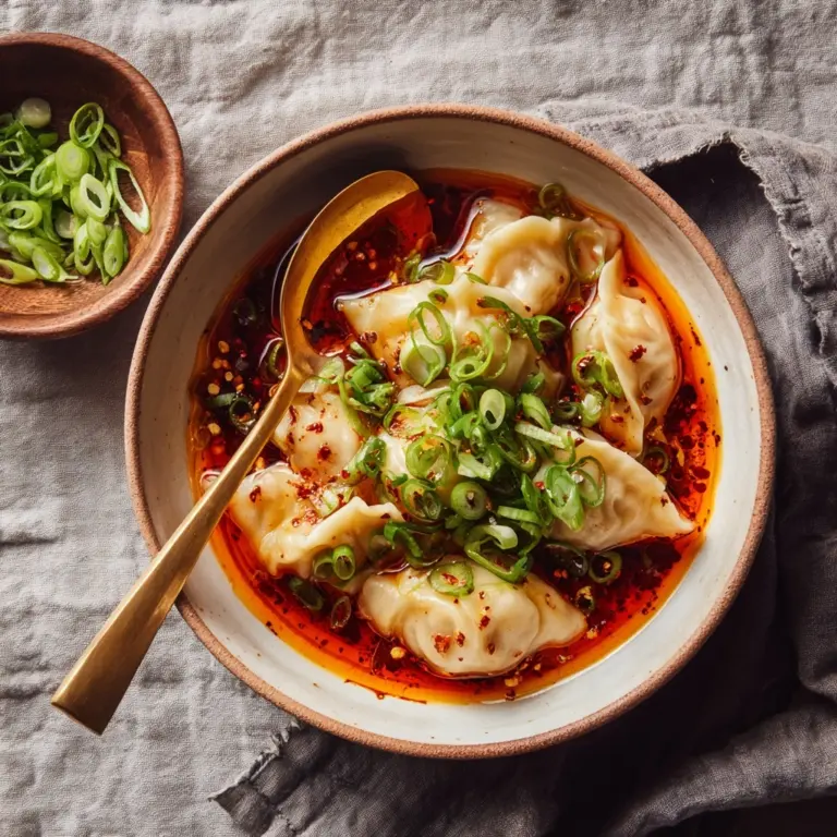 Coconut Curry Soup with Dumplings Recipe