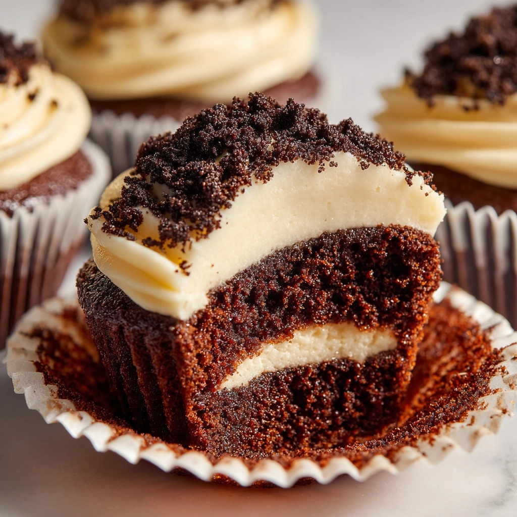 Creamy Chocolate Cupcakes Recipe - Recipe Image