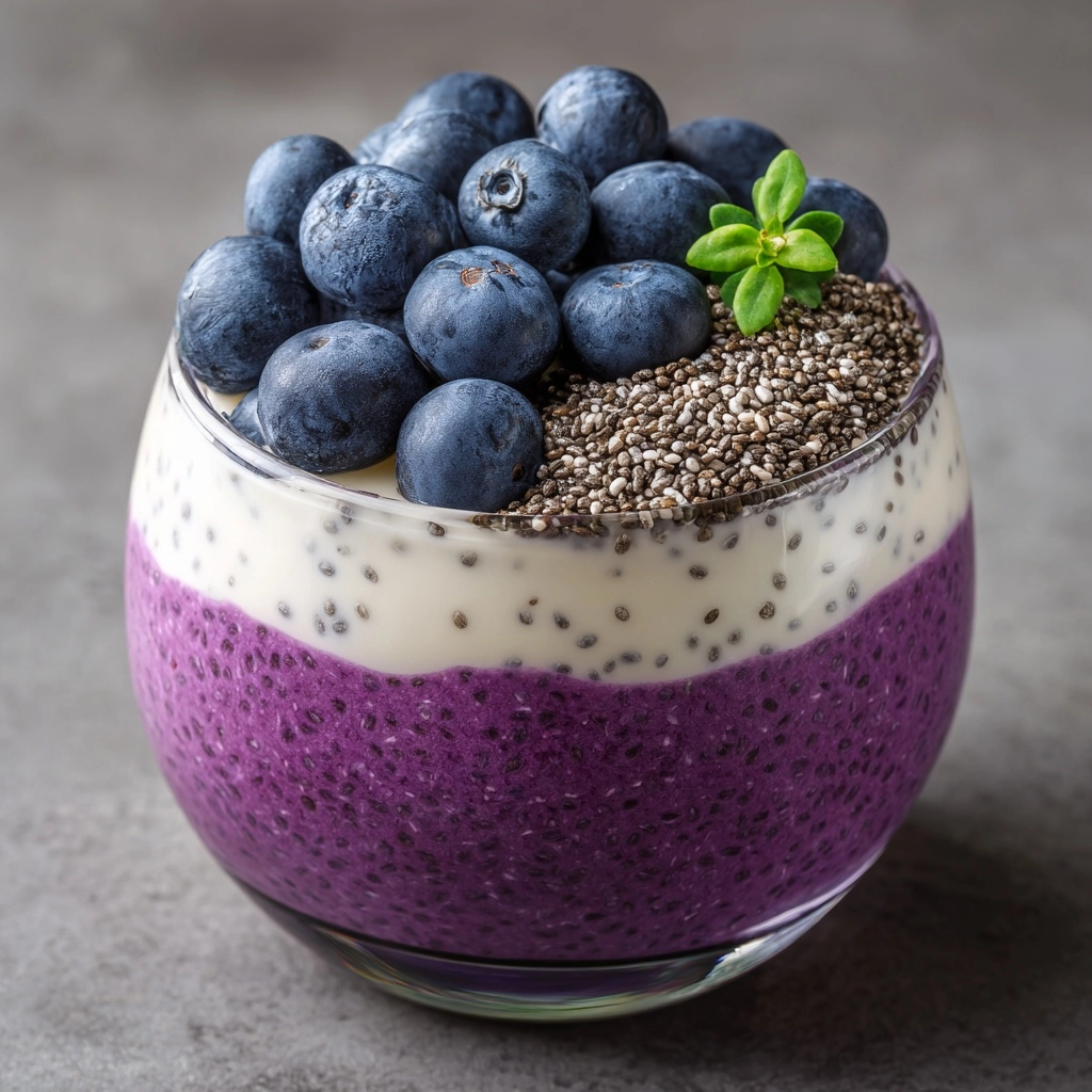 Blueberry Chia Seed Pudding Recipe - Recipe Image