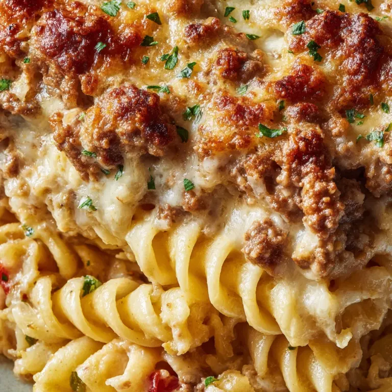 Creamy Ground Beef Pasta Recipe