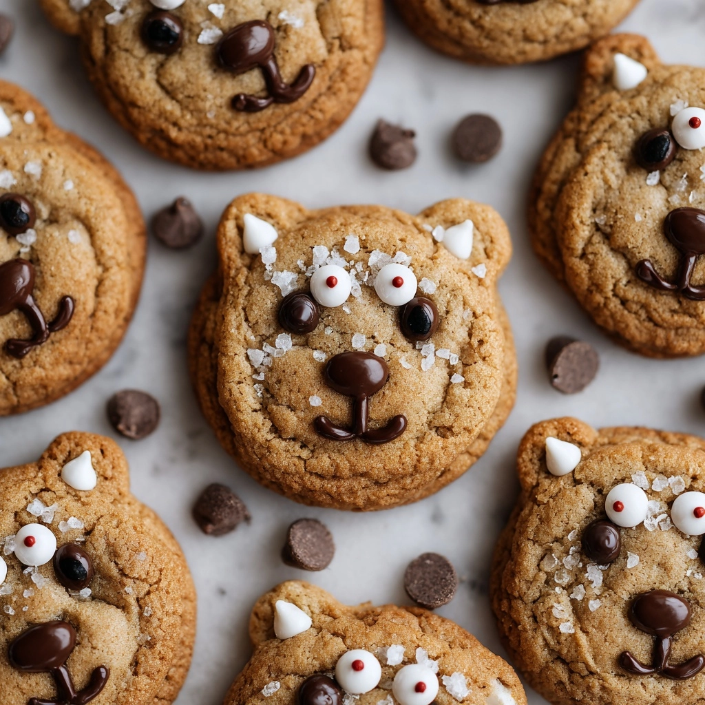 Chocolate Chip Teddy Bear Cookies Recipe - Recipe Image