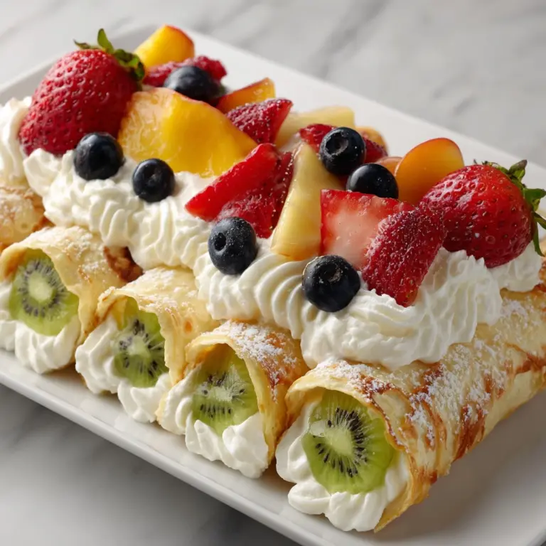 Cheesecake and Fruit Salad Recipe