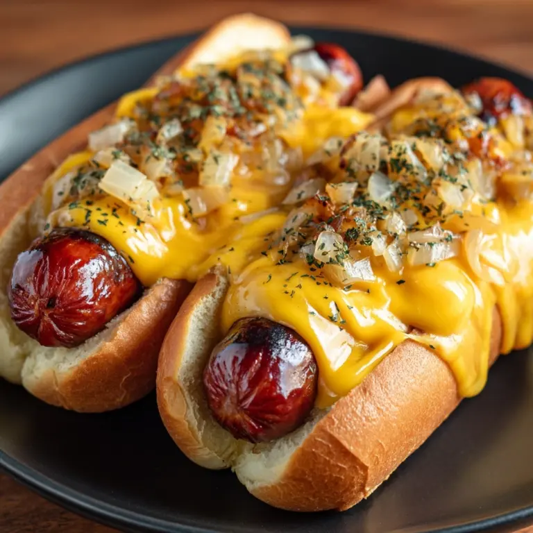 Epic Air Fryer Grilled Cheese Hot Dogs Recipe