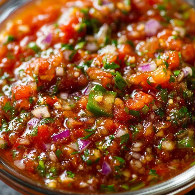 Homemade Salsa Recipe