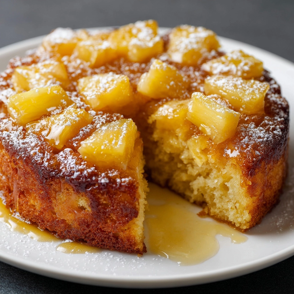 Pineapple Juice Cake Recipe - Recipe Image