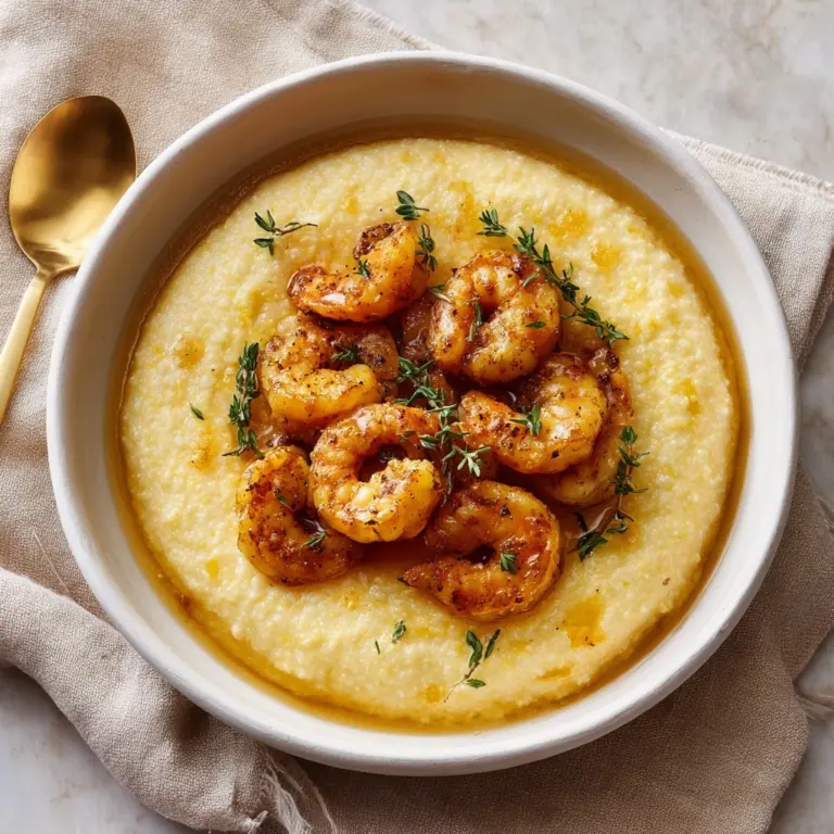 Spicy Southern Shrimp & Grits Recipe