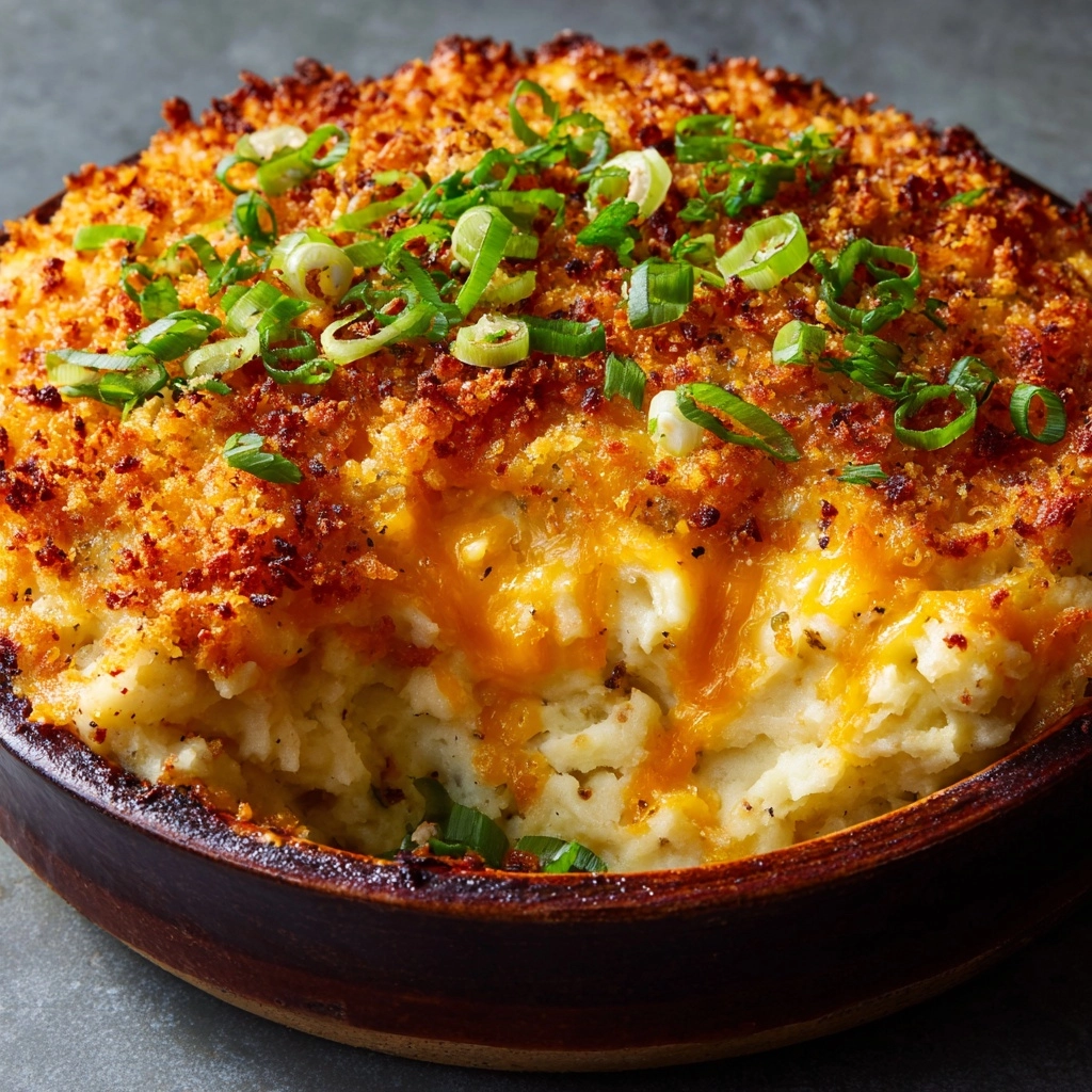 Cheesy Potato Casserole Recipe - Recipe Image
