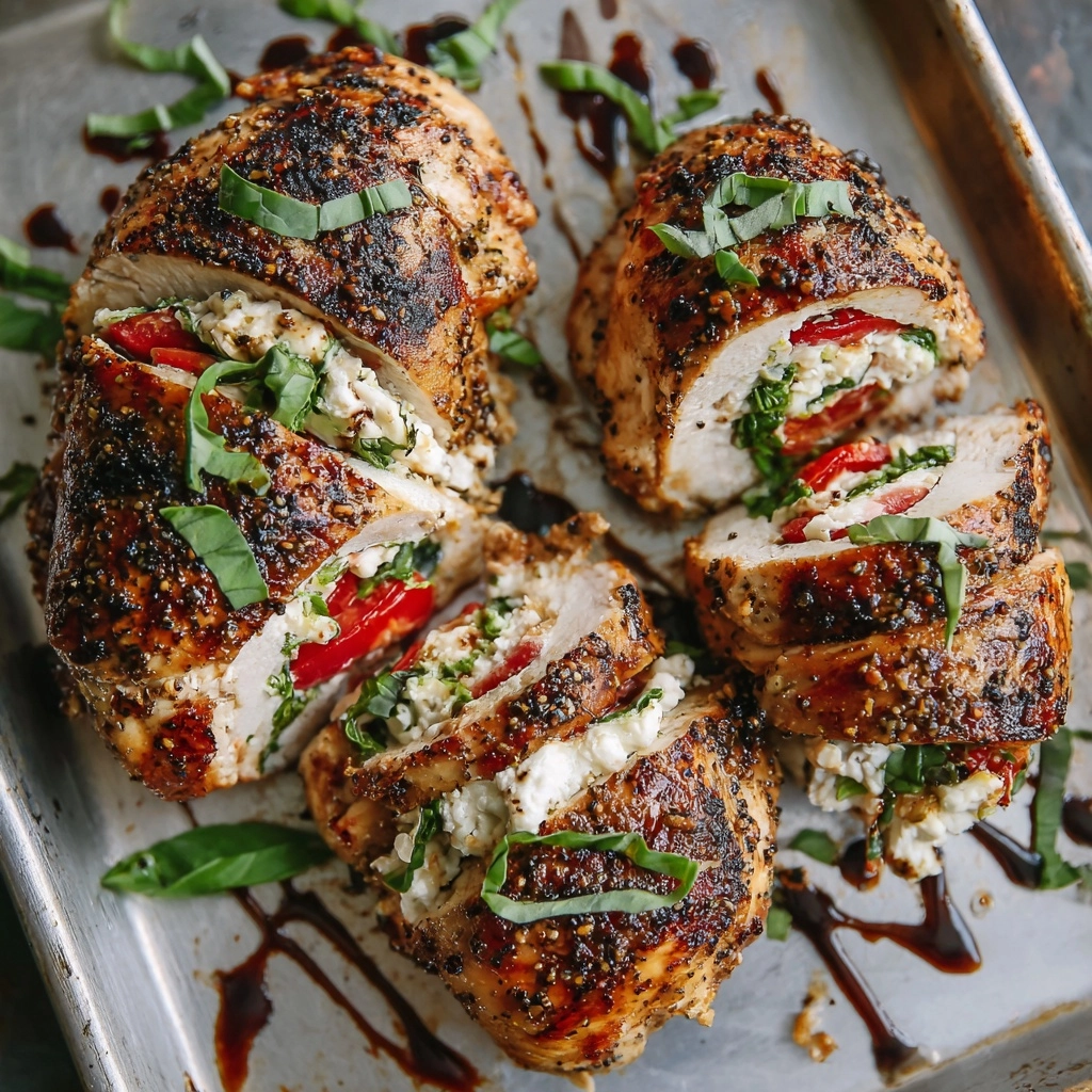 Caprese Stuffed Chicken Breast Recipe - Recipe Image
