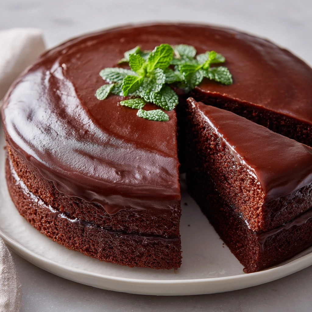 Buttermilk Chocolate Cake Recipe - Recipe Image