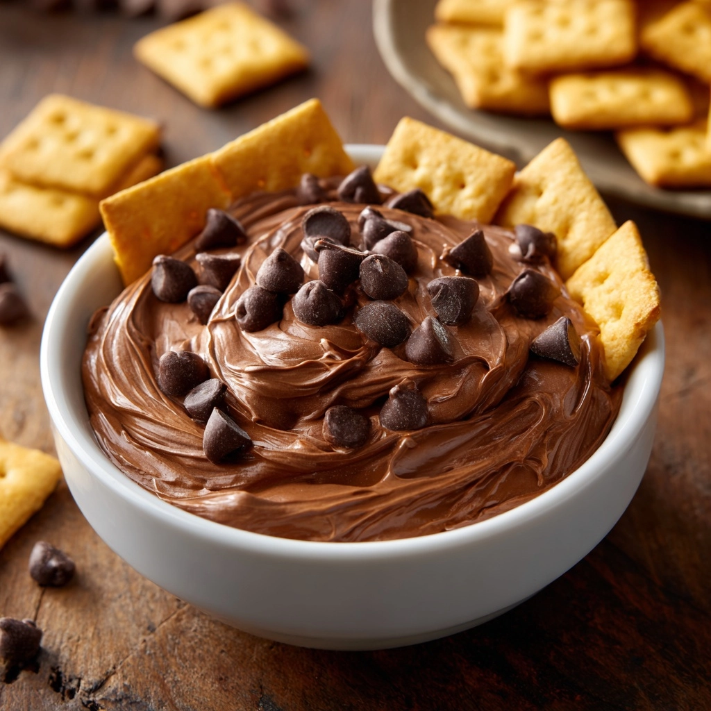 Chocolate Peanut Butter Dip Recipe - Recipe Image
