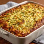 Deliciously Easy Zucchini Cornbread Casserole Recipe