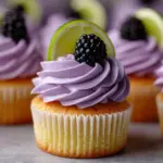 Refreshing Blackberry Lime Cupcakes Recipe