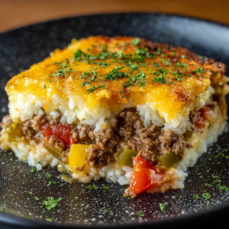 Stuffed Pepper Casserole Recipe