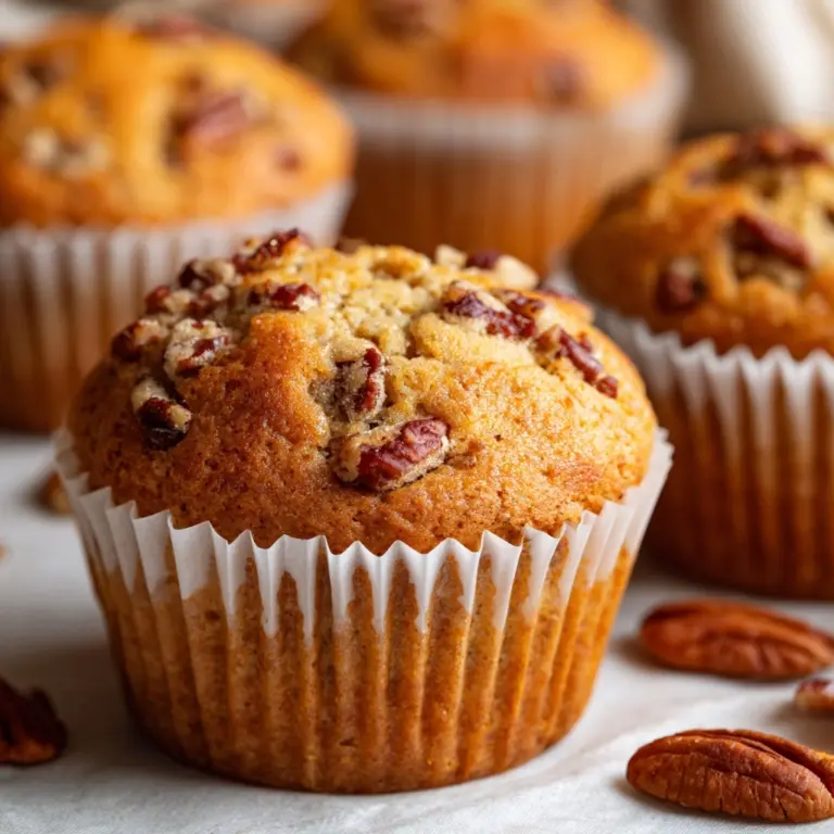 Pumpkin Pecan Muffins Recipe