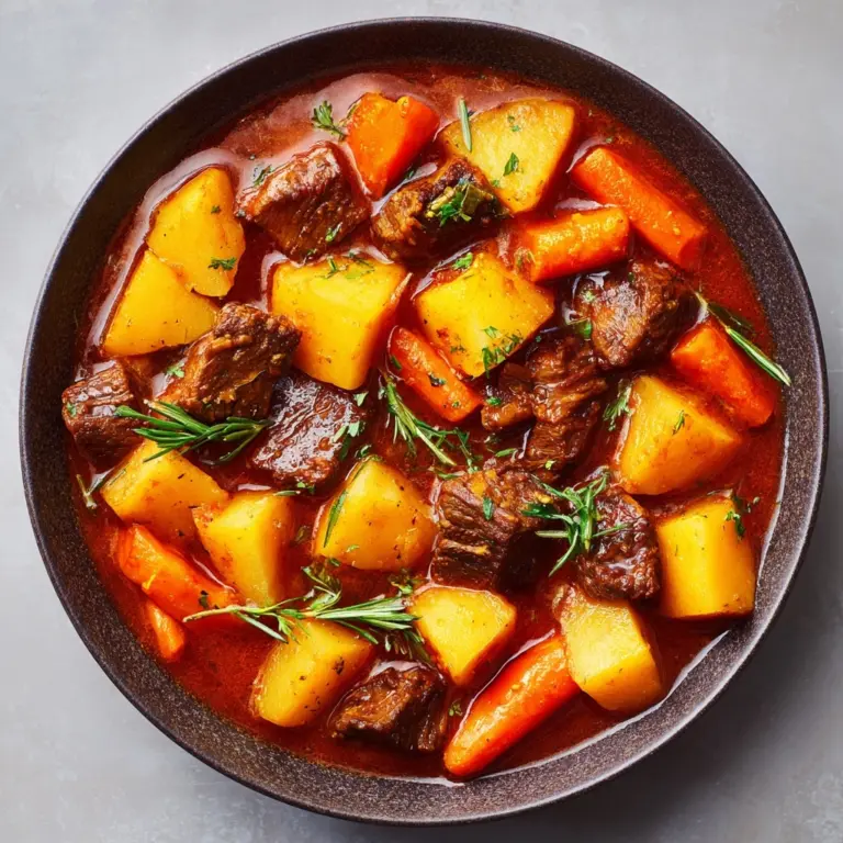 Pioneer Woman’s Crockpot Beef Stew Recipe