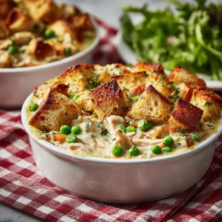 Chicken Salad Soufflé Casserole Recipe