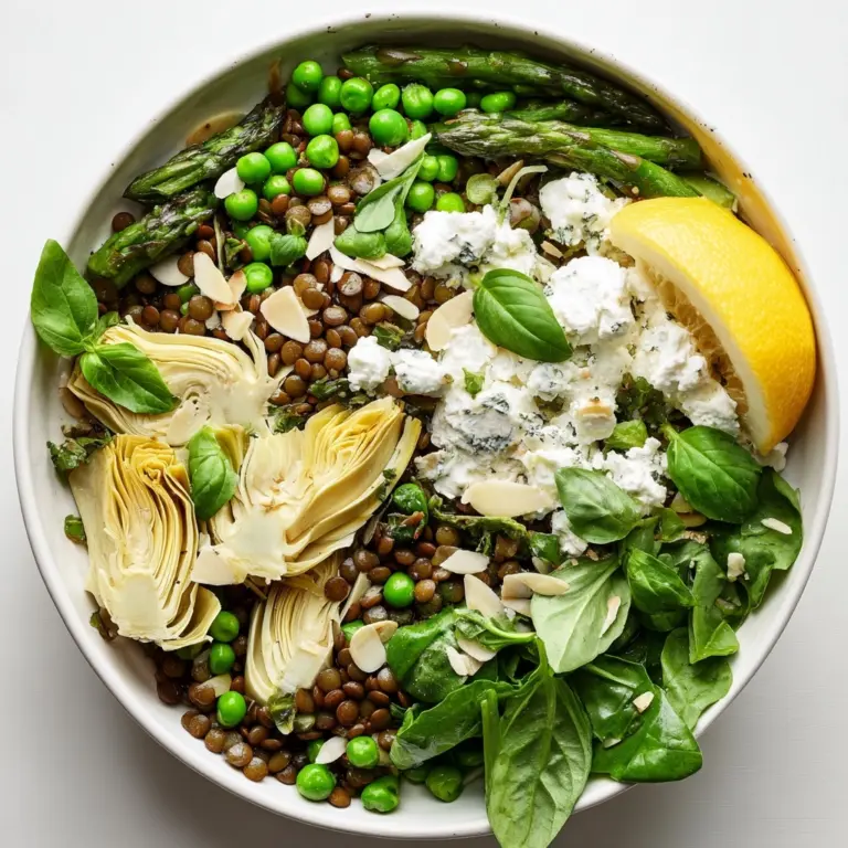 Spring Lentil Salad Recipe