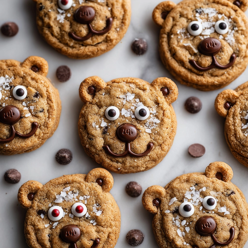 Chocolate Chip Teddy Bear Cookies Recipe - Recipe Image