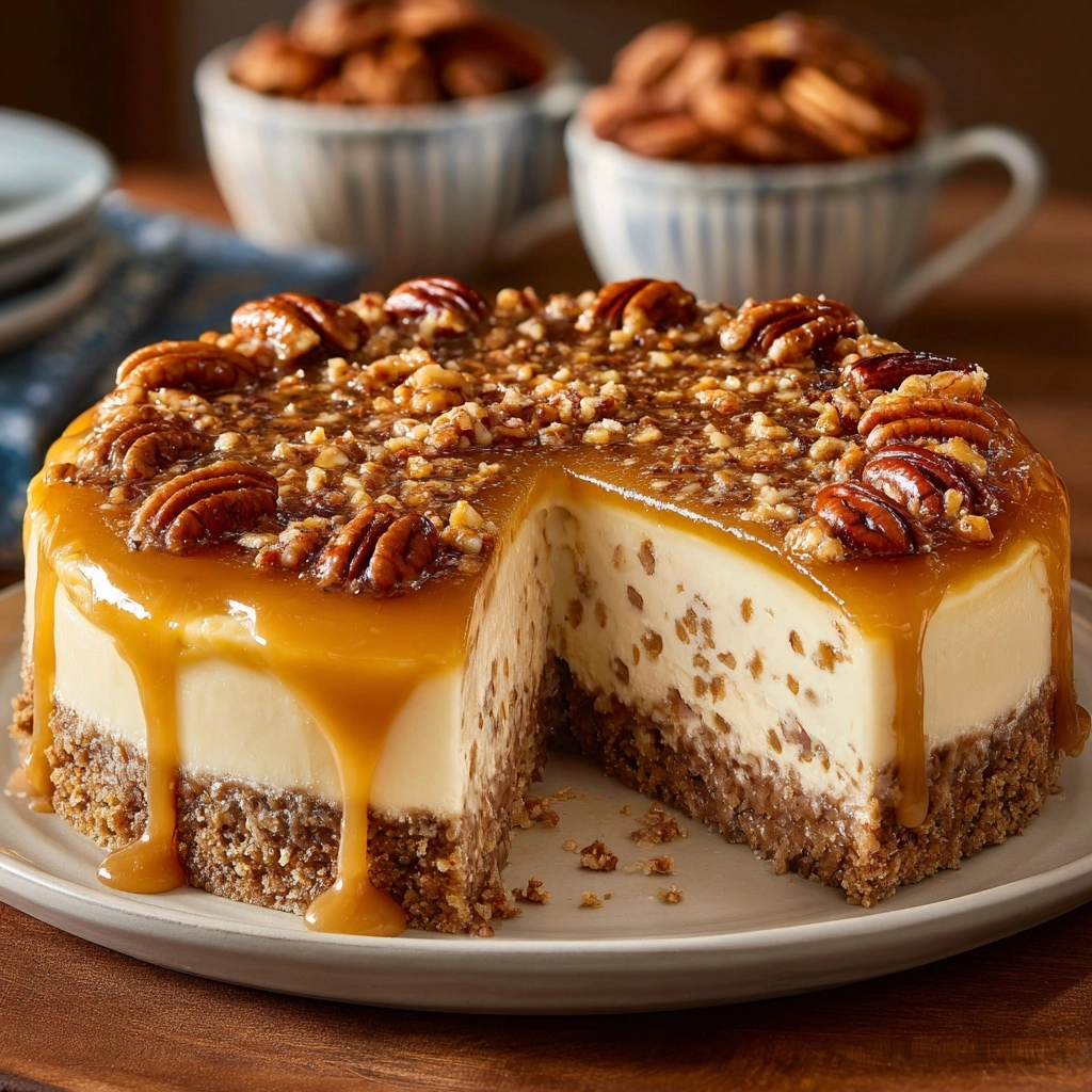 Butter Pecan Cheesecake Recipe