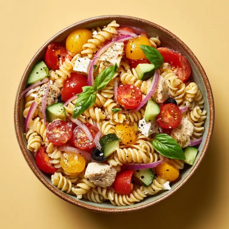 Easy High-Protein Pasta Salad Recipe