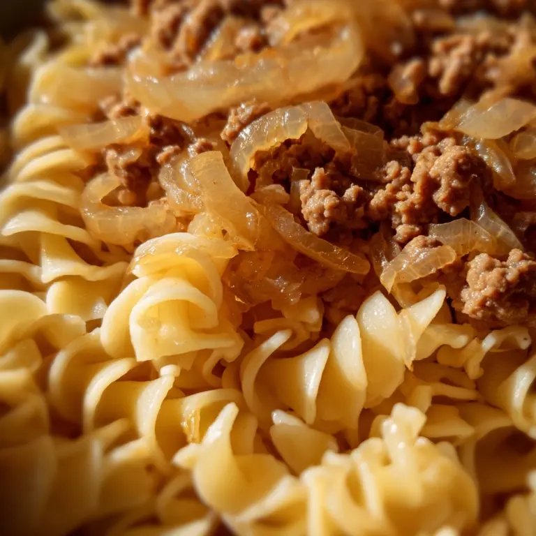 French Onion Ground Beef Casserole Recipe