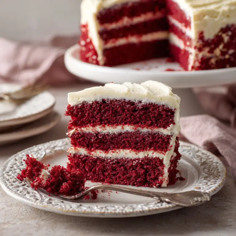 Southern Red Velvet Cake Recipe