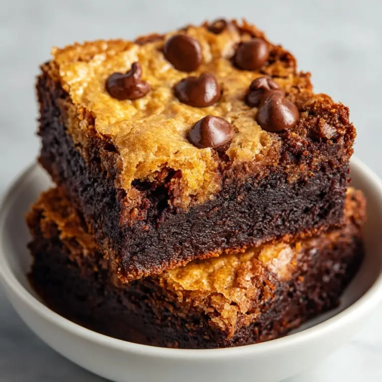 Brookie For One Recipe