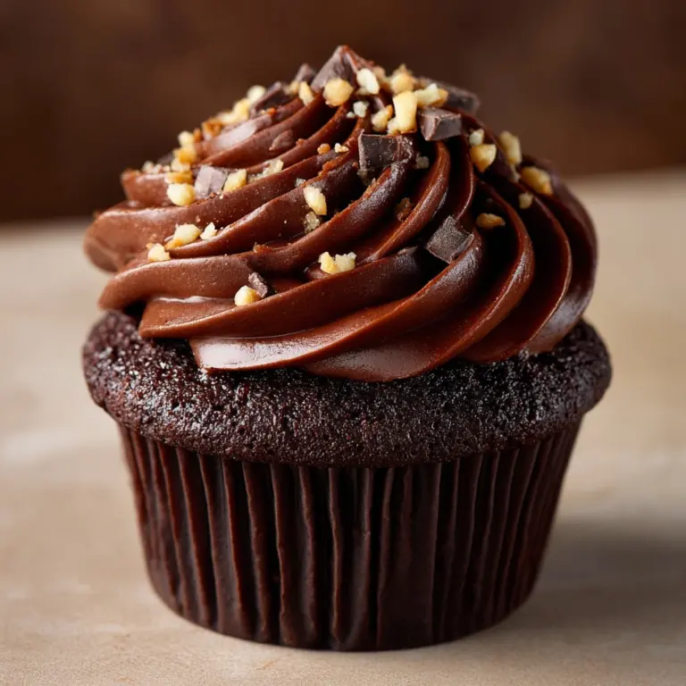 Mouth-Watering Irresistible German Chocolate Cupcakes Recipe